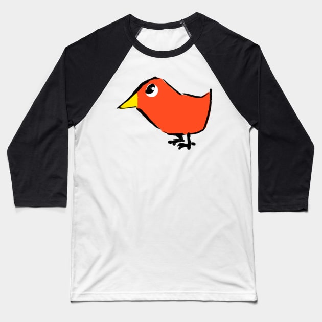 Red Bird Baseball T-Shirt by RedFoxBoutique